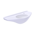 TOTO Oval Wall Mount Bathroom Sink with Cefiontect