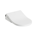 TOTO Rx Washlet+ Ready Electronic Bidet Toilet Seat with Auto Flush Ready Cotton White