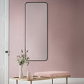 Renwil Phiale 53" Tall Rectangle Wall Mirror - Brown