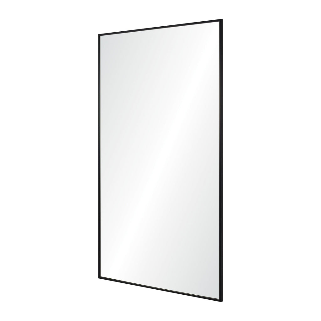 Renwil Amara 45" Tall Rectangle Wall Mirror - Black