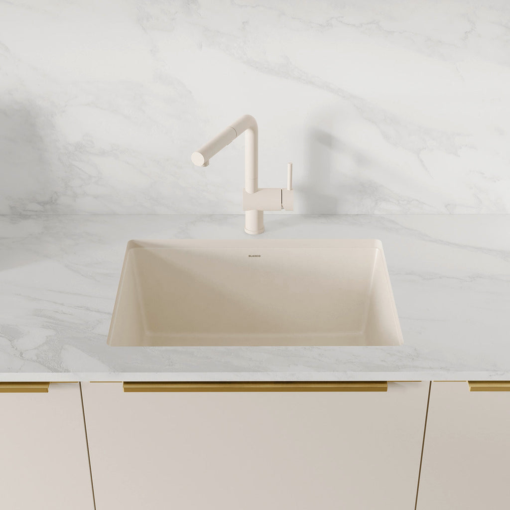 Blanco Precis Silgranit 24" Single Bowl Undermount Kitchen Sink
