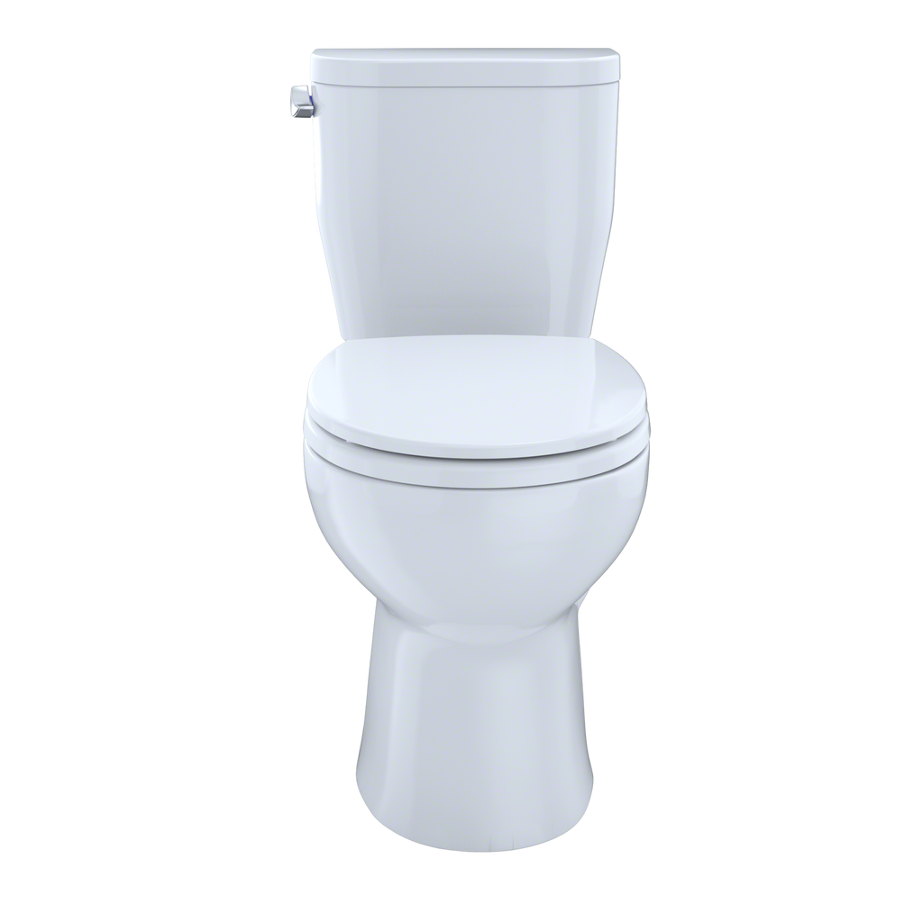 TOTO Entrada Two Piece Round 1.28 GPF Universal Height Toilet