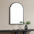 Renwil Asmara 36" Tall Irregular Wall Mirror - Black