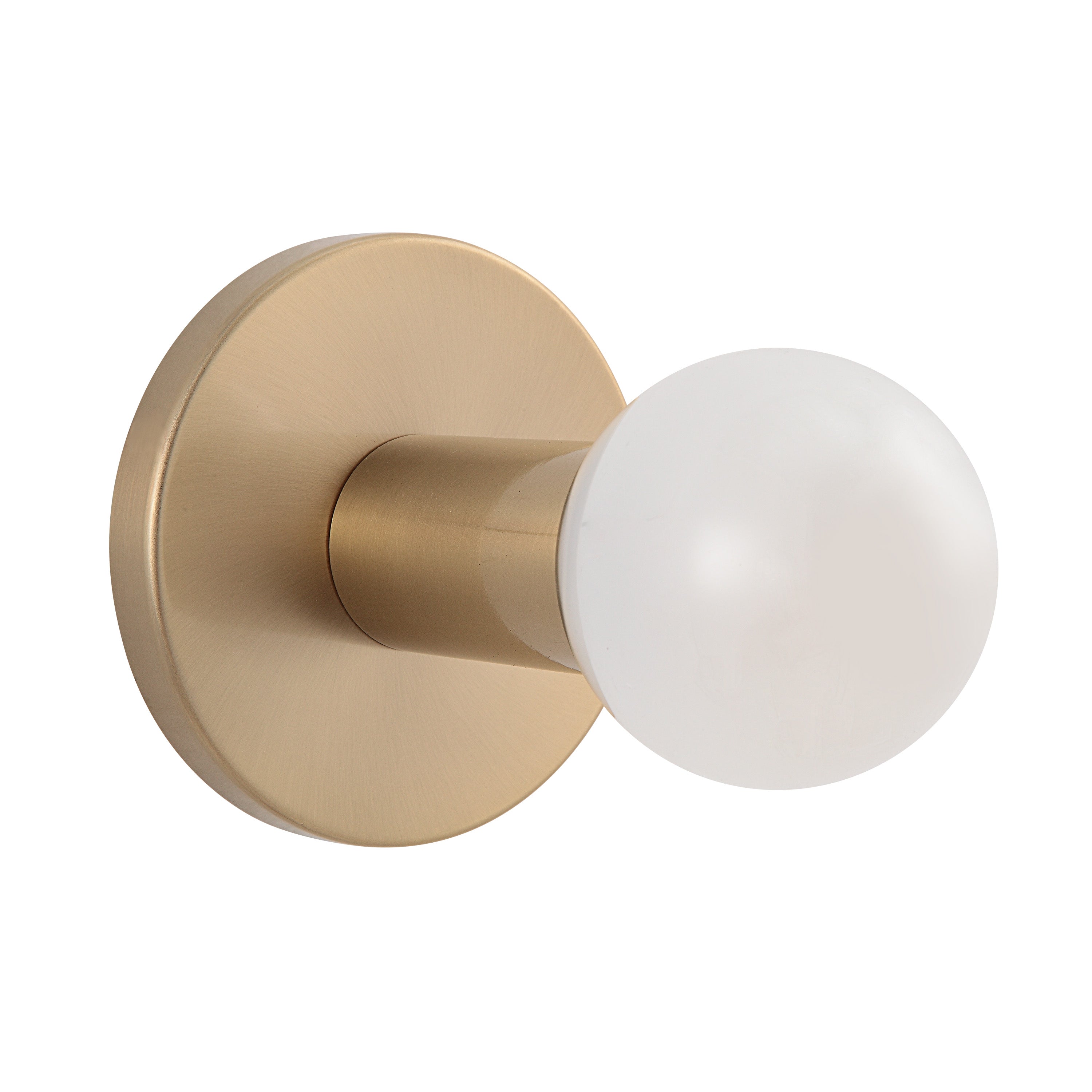 Renwil Dania 5" Burnished Brass 1-Light Wall Sconce