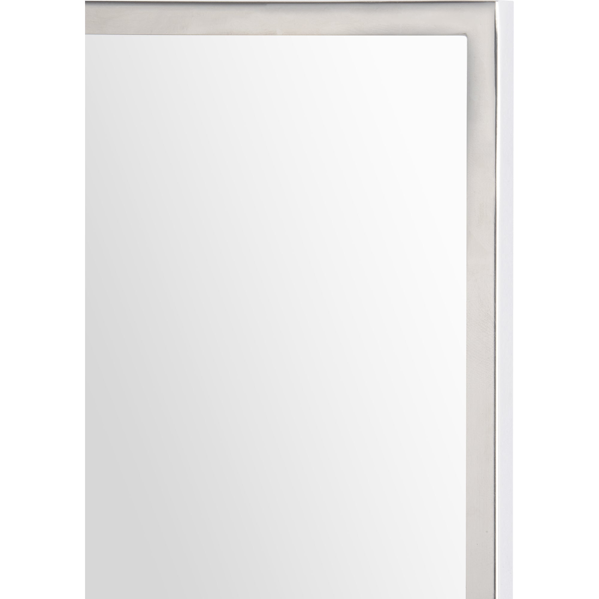 Renwil Carmelle 40" Tall Rectangle Wall Mirror - Grey