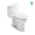 TOTO Ultramax II 1G One Piece Elongated 1.0 GPF Universal Height Toilet with Cefiontect and Ss124 Softclose Seat - Washlet+ Ready