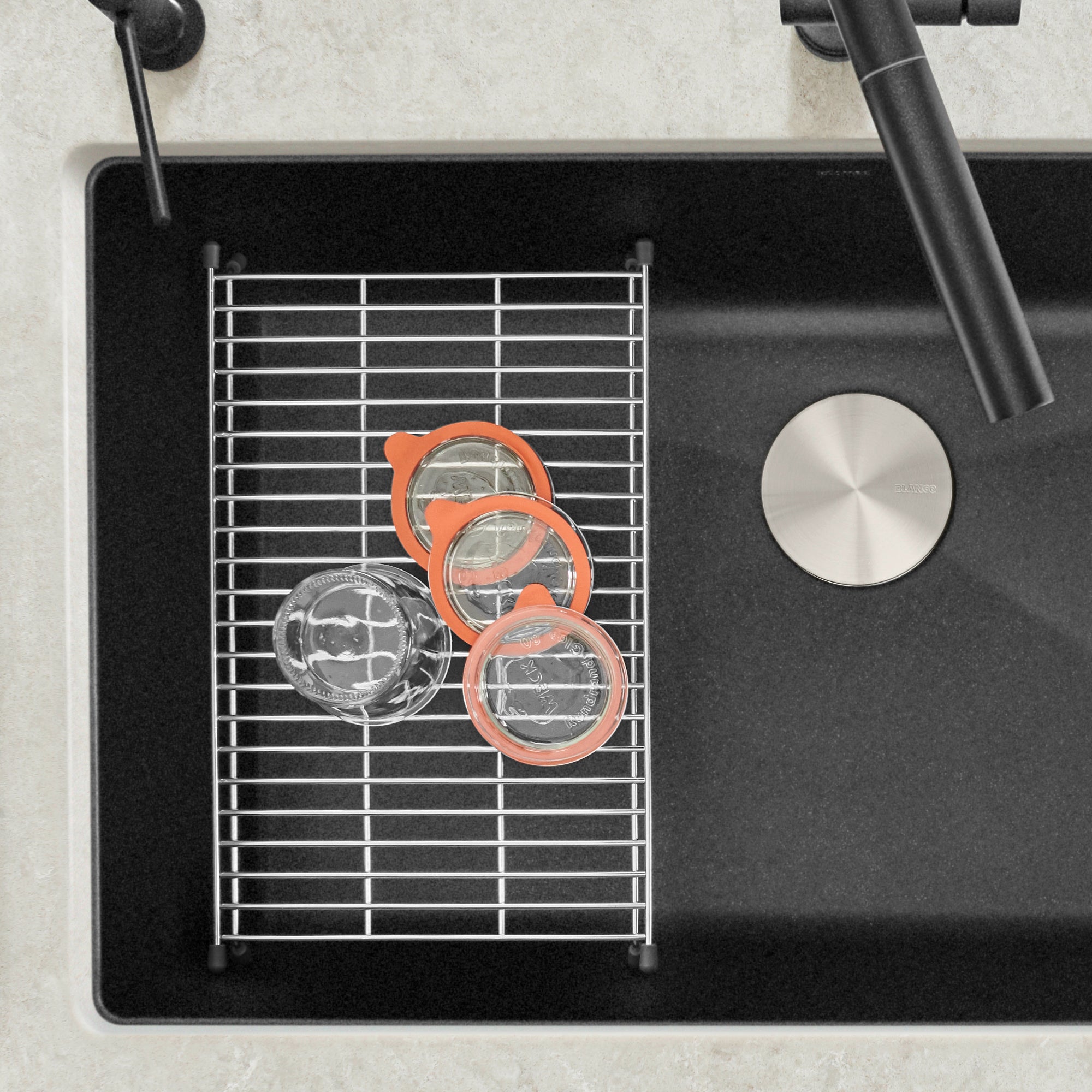 Blanco Stainless Steel Floating Grid for Precis 60/40, 50/50, Cascade, 21", 24", 27" and 30" Sinks