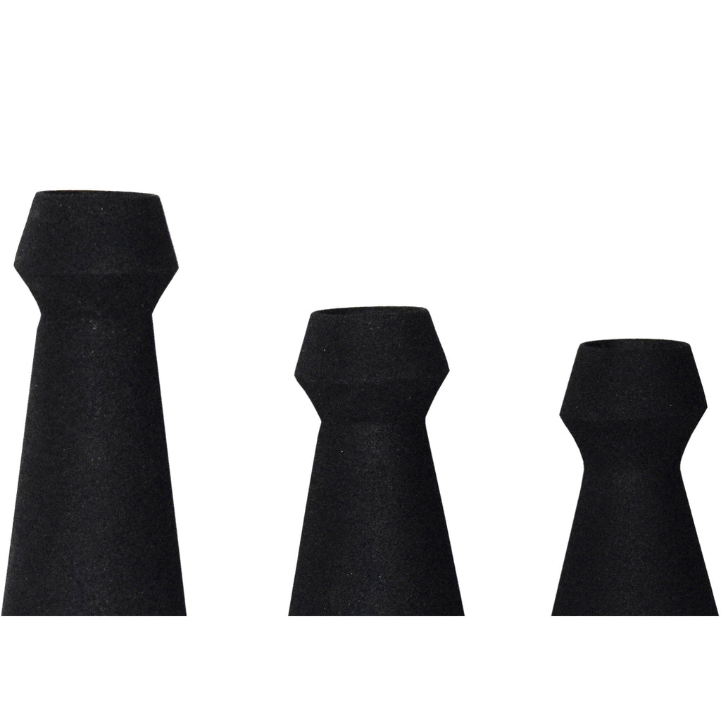 Renwil Granfeld Indoor Iron Vase - Matte Black