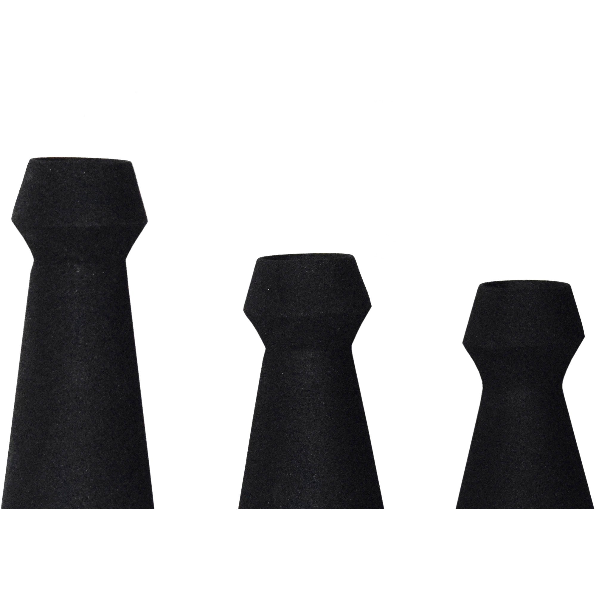 Renwil Granfeld Indoor Iron Vase - Matte Black