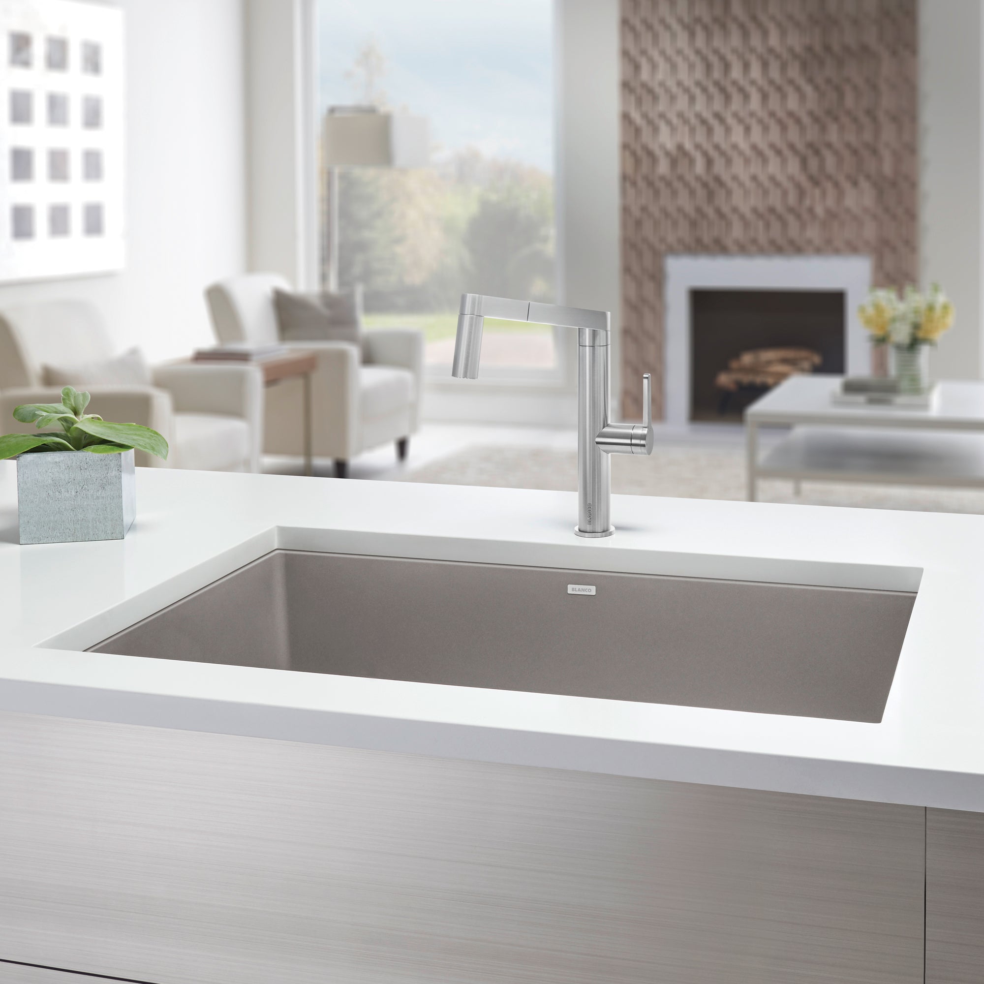 Blanco Precis Silgranit 32" Super Single Undermount Kitchen Sink