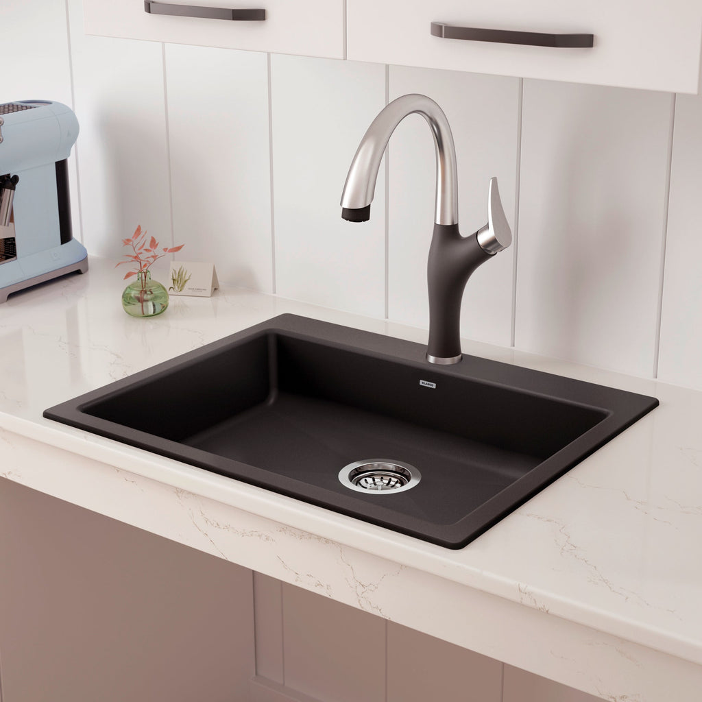 Blanco Precis Silgranit 25" CSA Single Bowl Drop-In Kitchen Sink