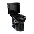 TOTO Drake Two Piece Round 1.6 GPF Universal Height Tornado Flush Toilet