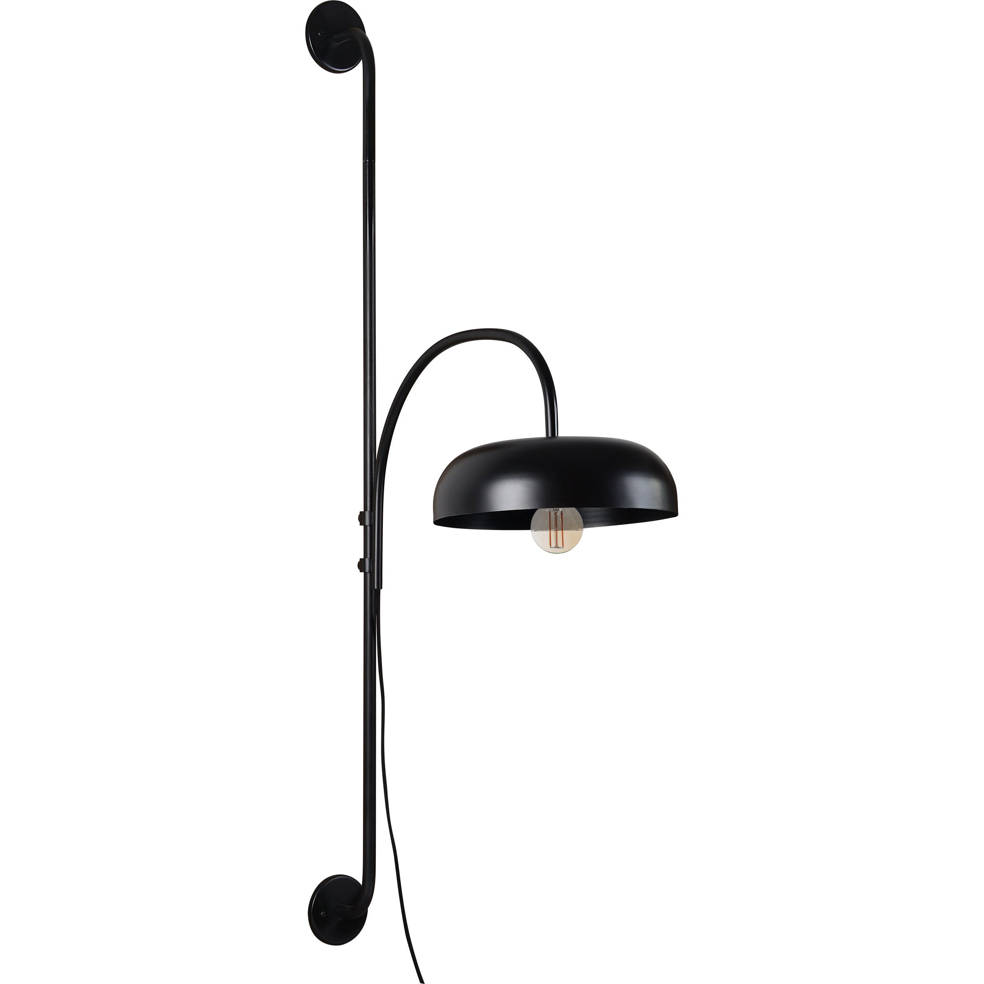 Renwil Draco 54.5" Length Wall Sconce - Black