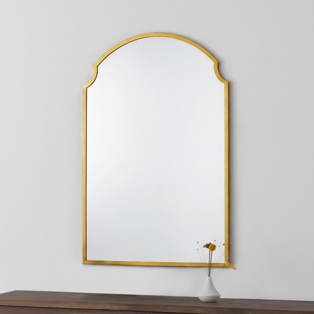 Renwil Christine 36" Tall Irregular Wall Mirror - Yellow