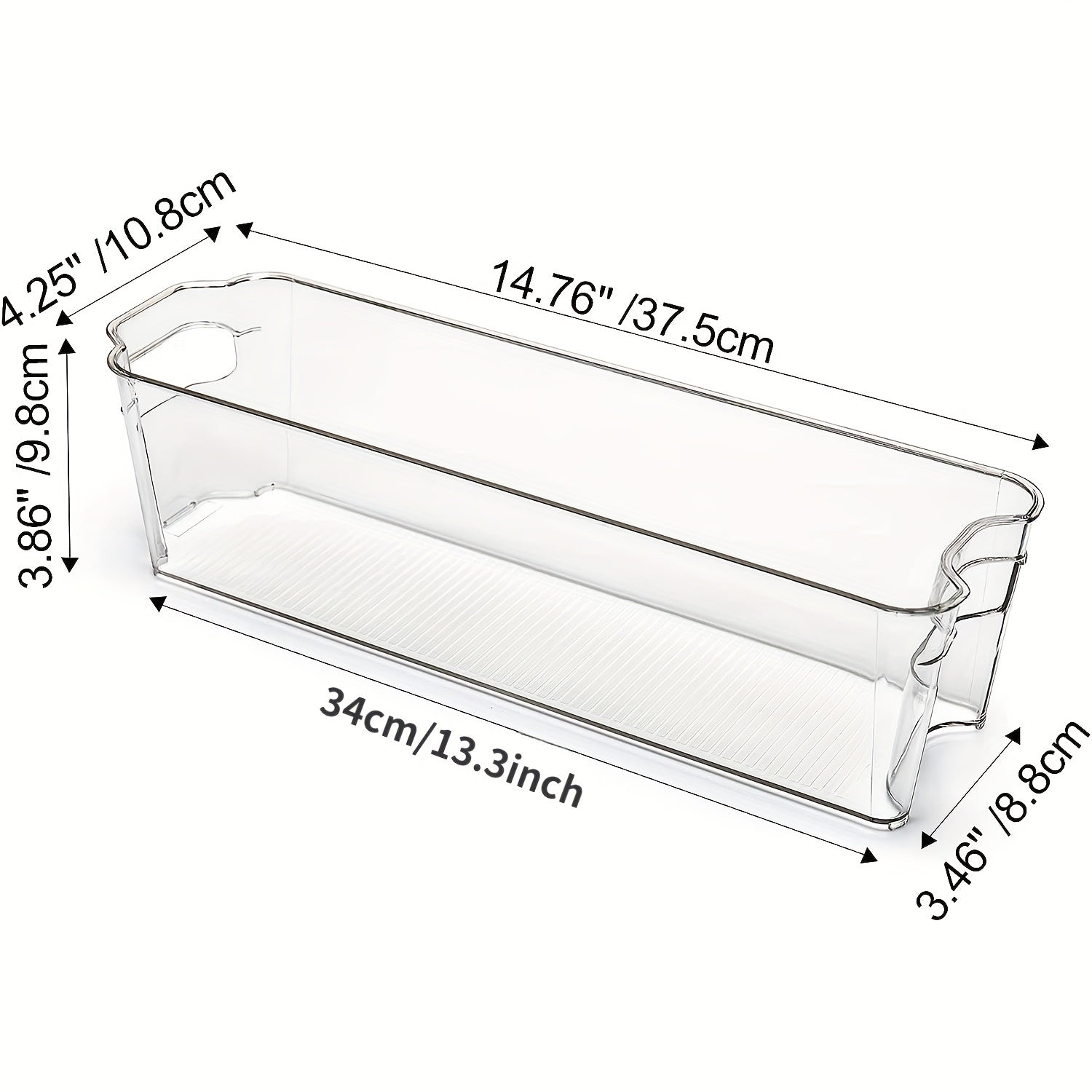 1pc Breastmilk Storage Container, Transparent Clear Freezer And Fridge Organizer Bins, Plastic Storage Bins For Breast Milk, Baby Pouches, Formula, Bottles And Yogurts, Home Kitchen Storage Supplies