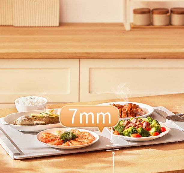 Silicone Foldable Warm Chopping Board with Digital Display