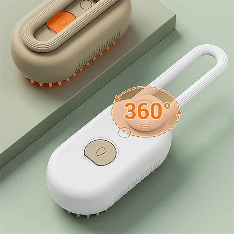 Cat Steam Brush For Massage Pet Grooming Comb