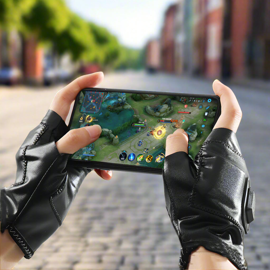 🧤 Smart Heating Gloves – Rechargeable Half-Finger Gloves