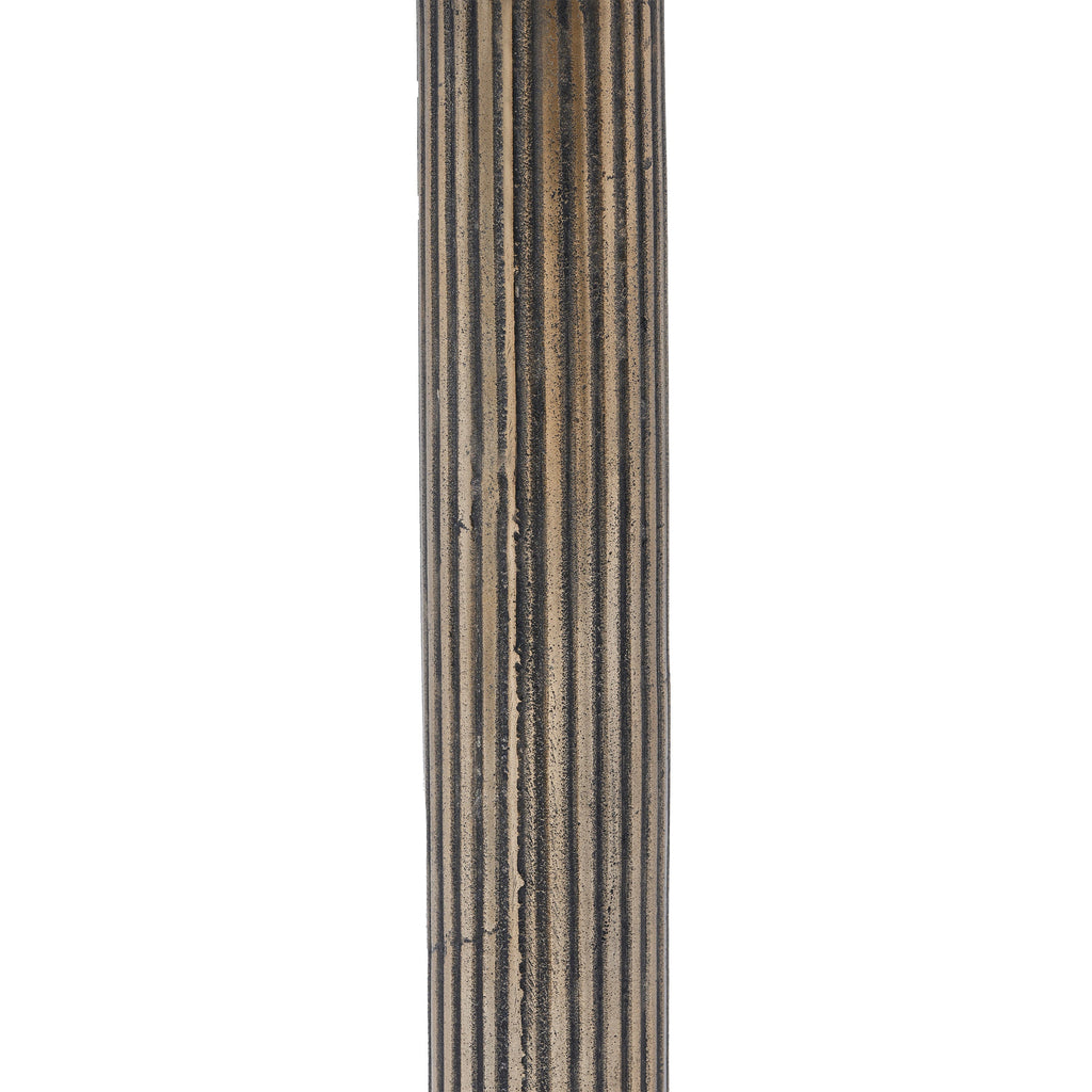 Renwil Allard Indoor Cast Aluminum Side Table - Antique Brass