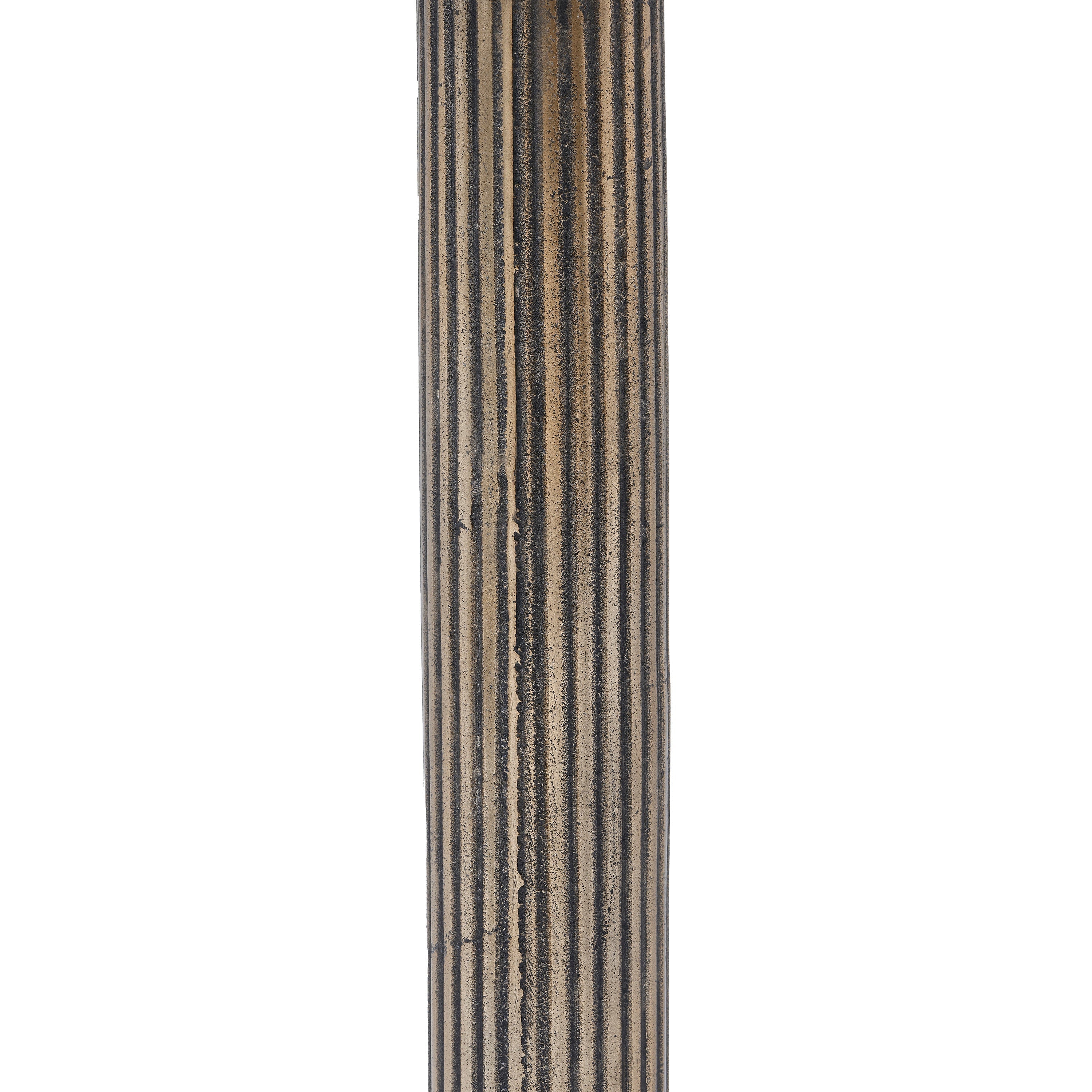 Renwil Allard Indoor Cast Aluminum Side Table - Antique Brass
