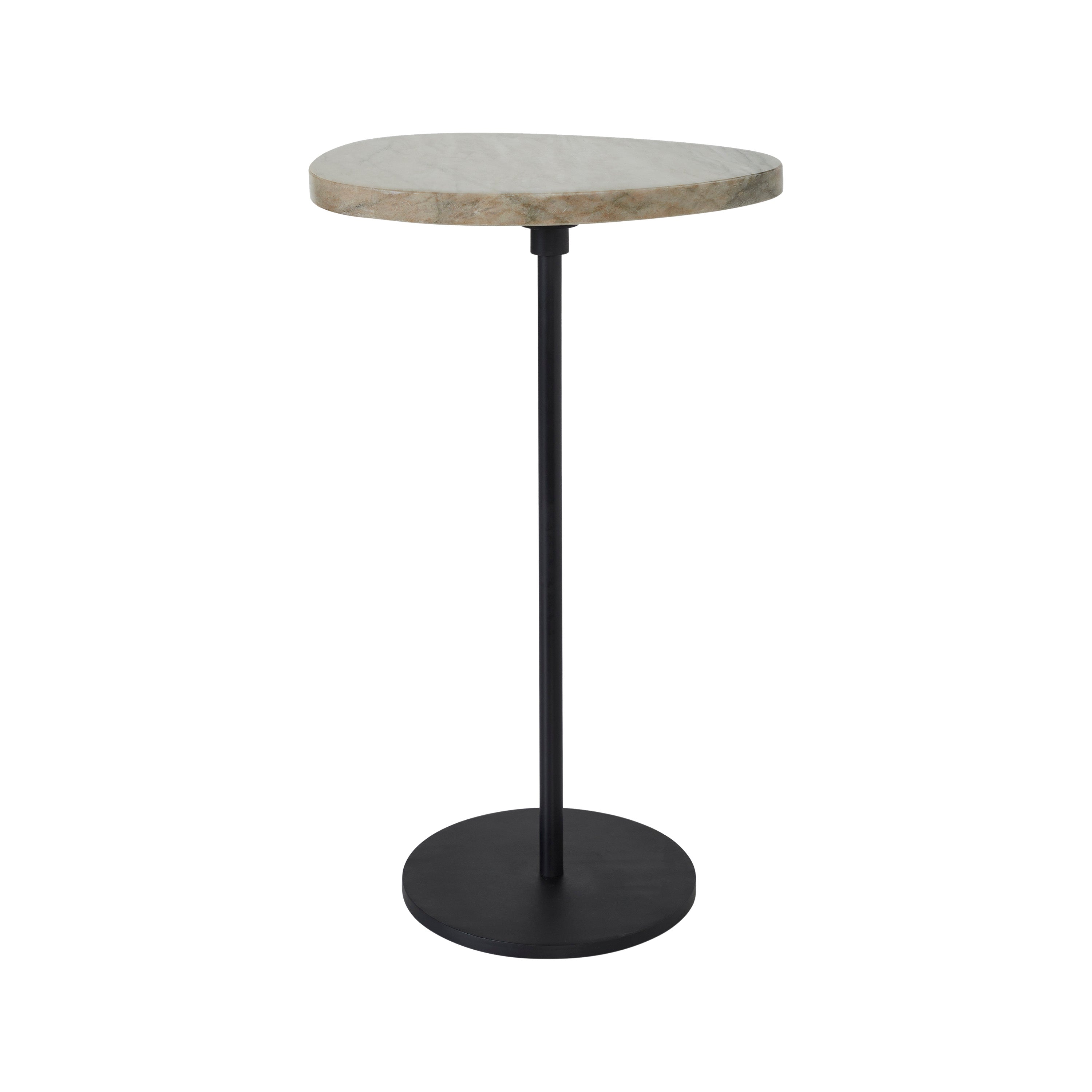 Renwil Bethany Indoor Iron Side Table - Black