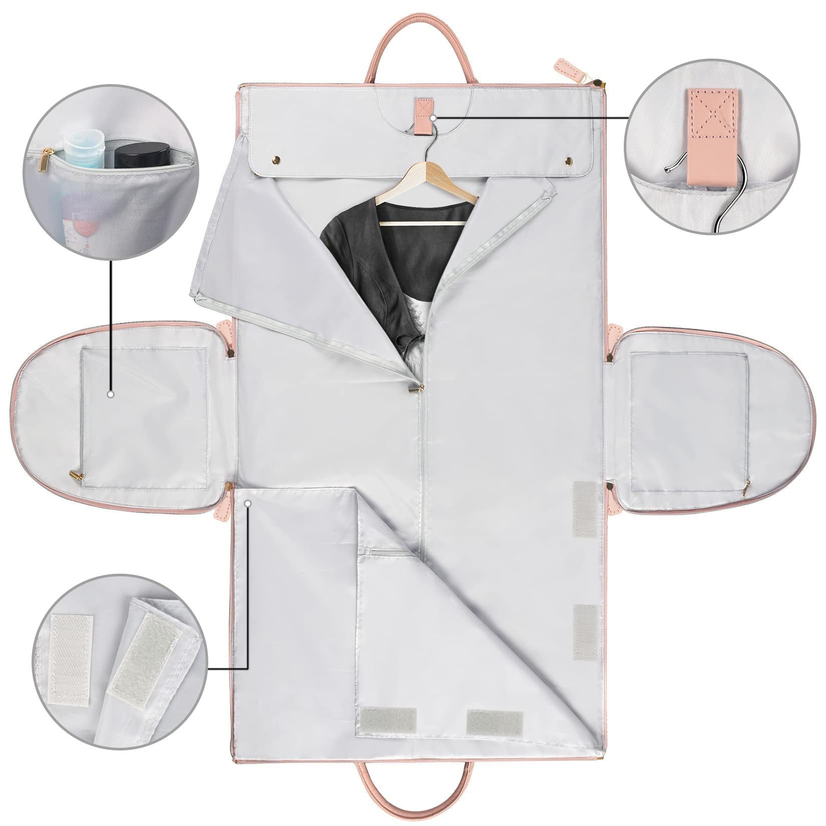 👜 Large Travel Duffle Bag – Waterproof Folding Suit & Clothes Tote