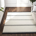 Renwil Alice 10 x 13 Handwoven Indoor Rug - Ivory