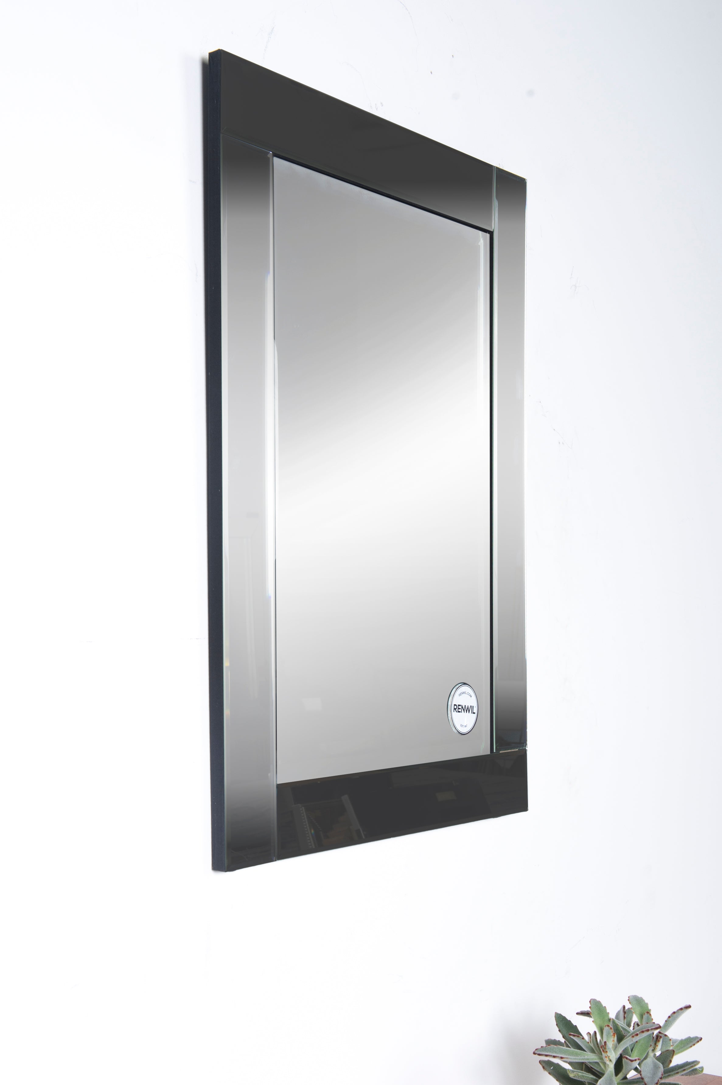 Renwil Adan 32" Tall Rectangle Wall Mirror
