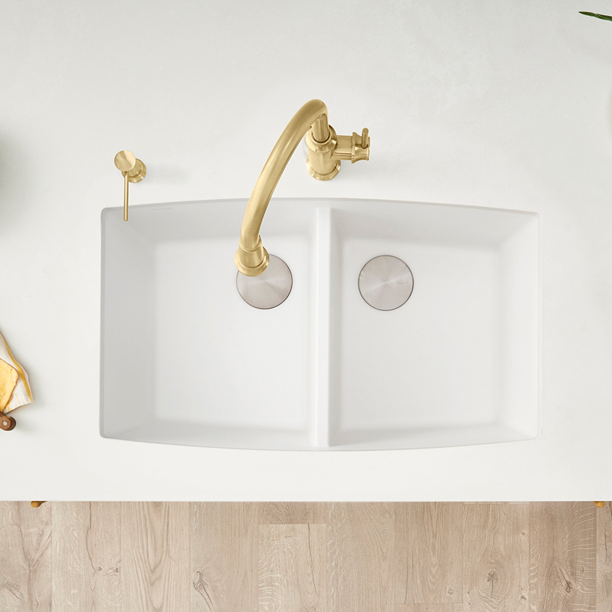 Blanco Performa Silgranit 33" 50/50 Double Bowl Undermount Kitchen Sink