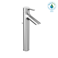 TOTO Tls01307U#Cp Lb Series 1.2 GPM Single Handle Bathroom Faucet For Vessel Sink with Drain Assembly