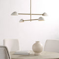 Renwil Tulla 40" Wide 4-Light Chandelier - Champagne