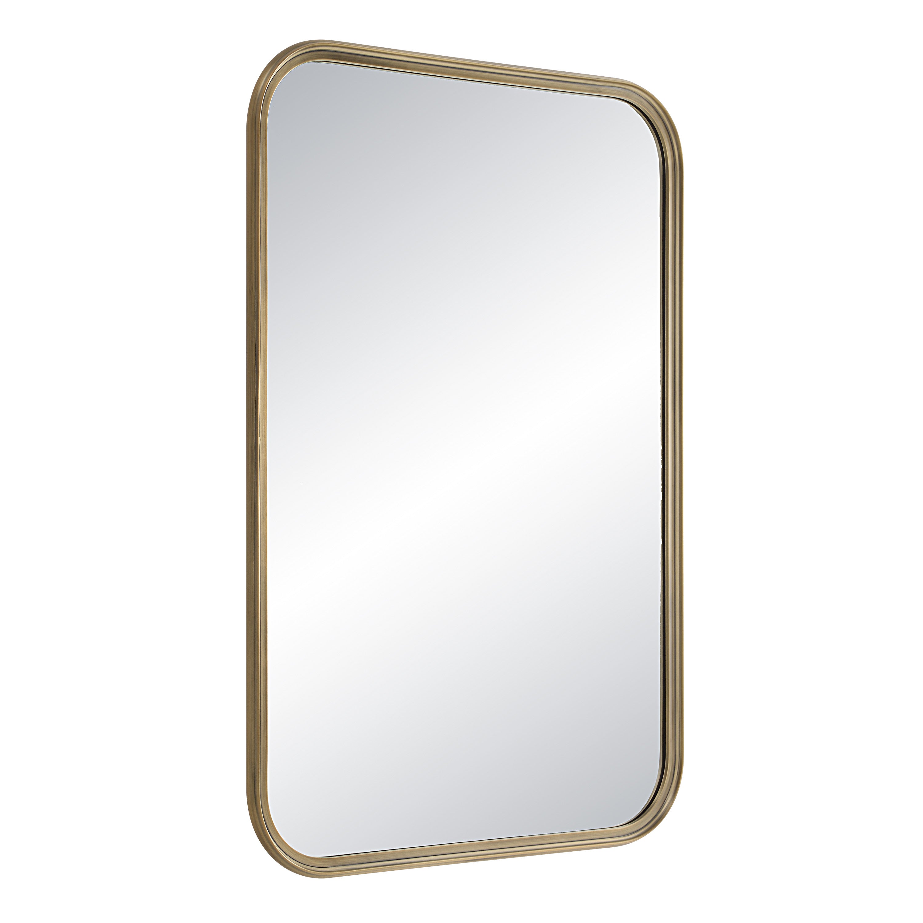 Renwil Jyn 36" Tall Rectangle Wall Mirror - Yellow