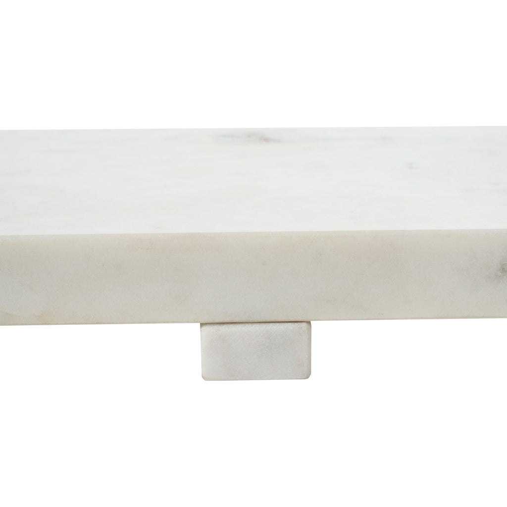 Renwil Inka Indoor Marble Tray - White