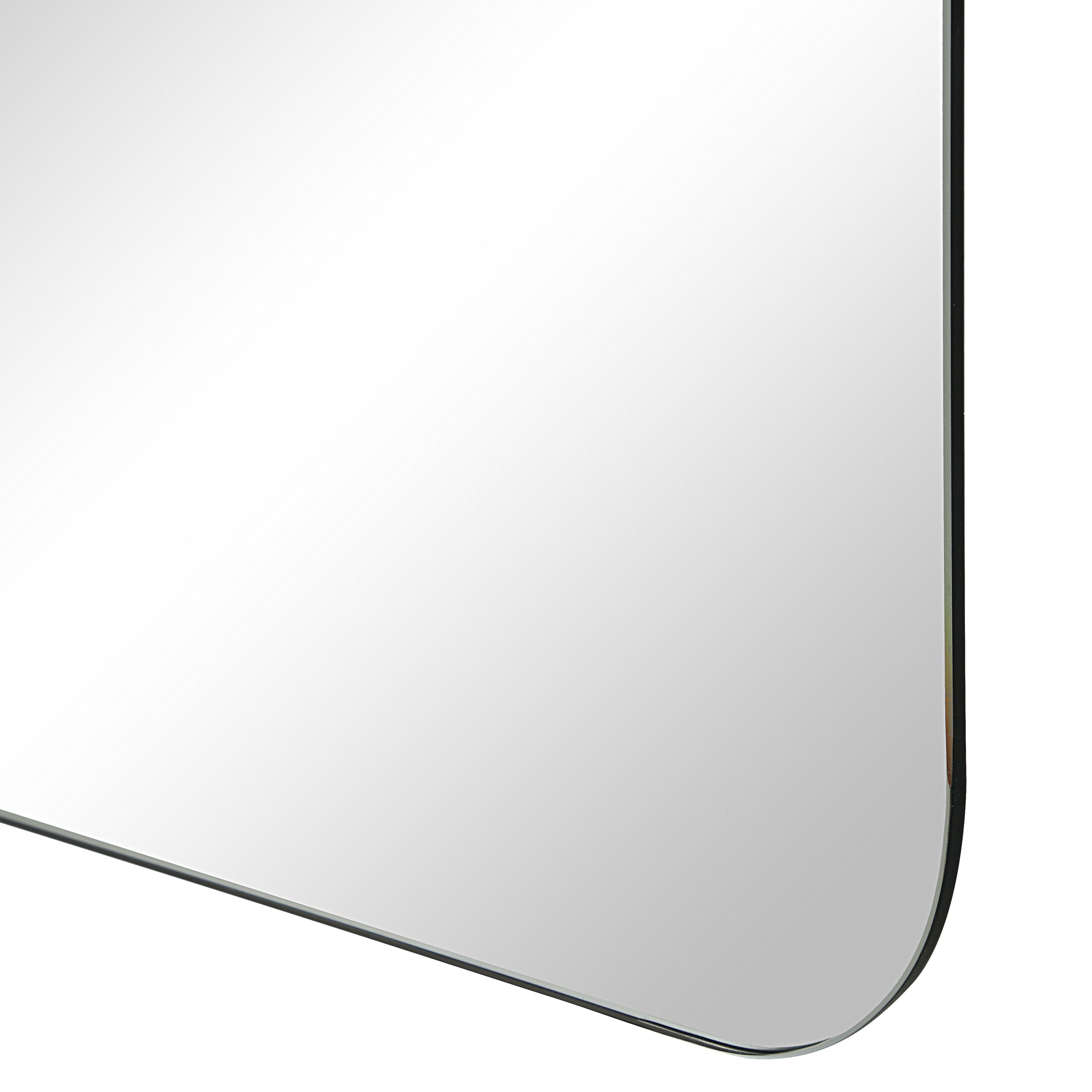 Renwil Chania 36" H x 24" W Wall Mirror - Grey