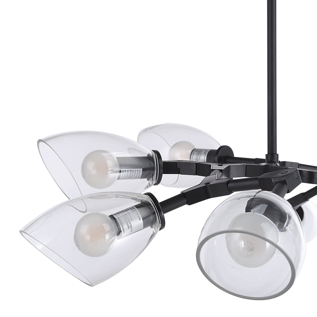 Renwil Camino 7.75" Length Ceiling Fixture - Black