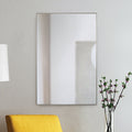 Renwil Roderick 35.5" Tall Rectangle Wall Mirror - Grey
