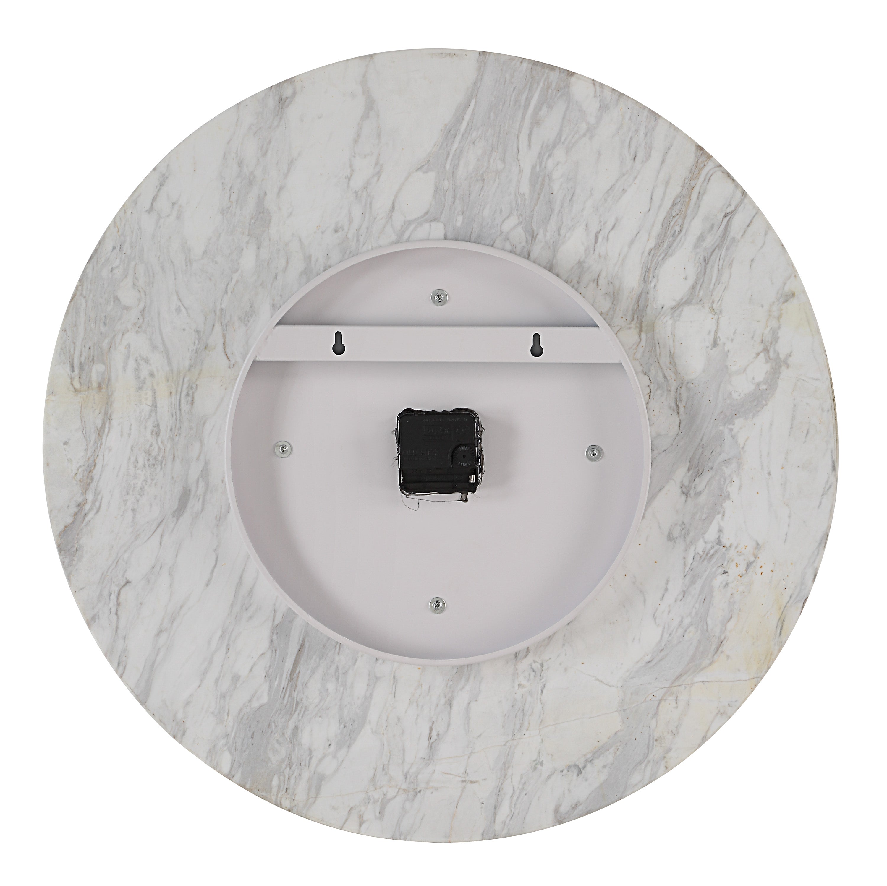 Renwil Dayton Wall Clock - Honed White