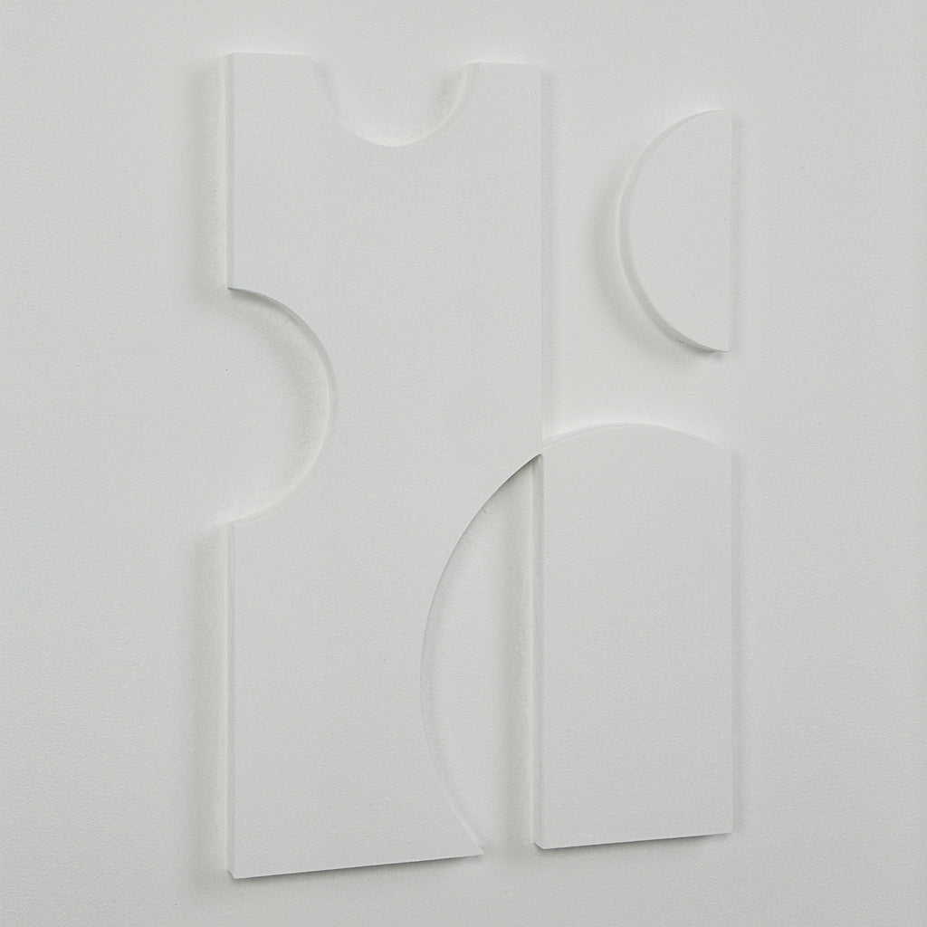 Renwil Ispra 19" Wide Wall Decor - Matte White