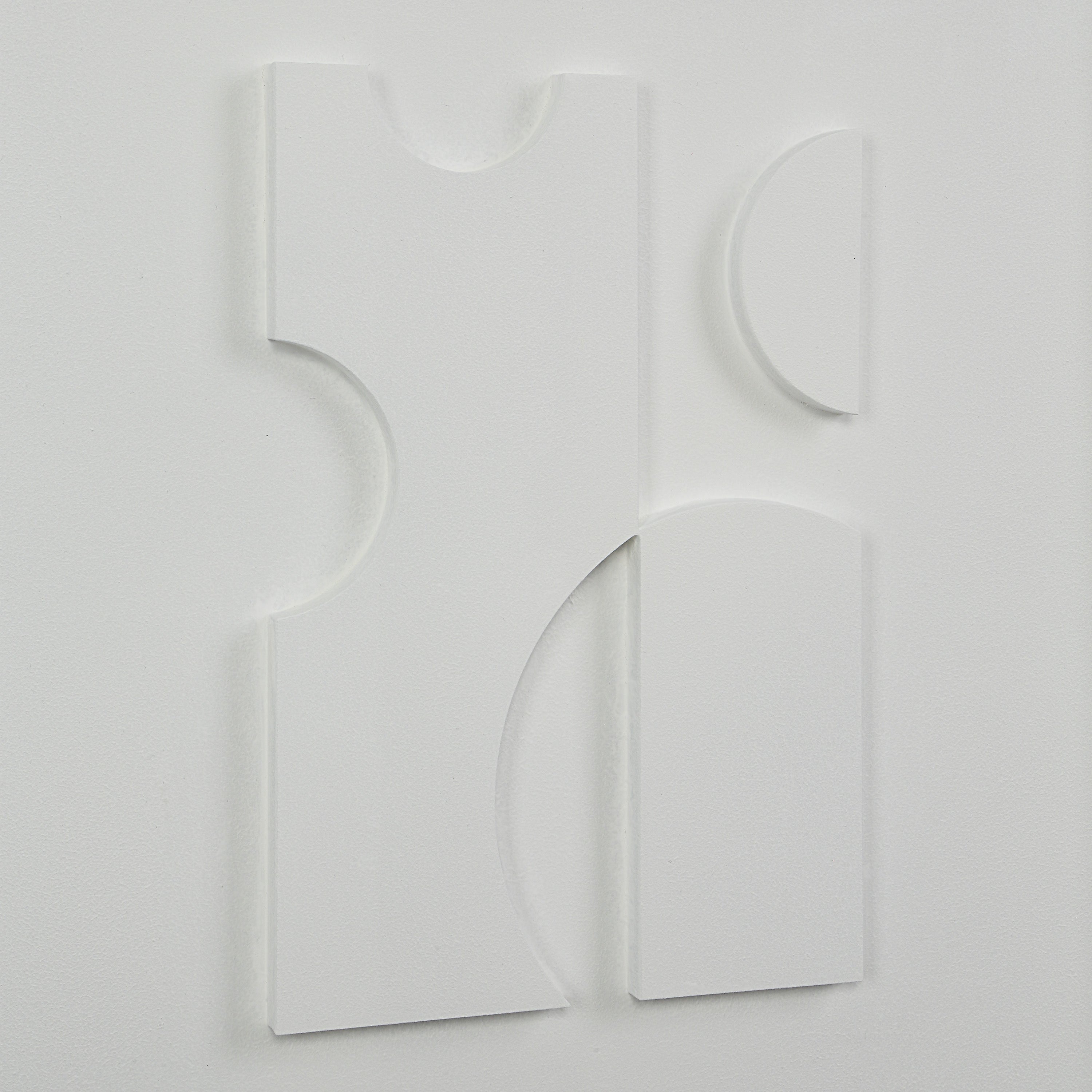 Renwil Ispra 19" Wide Wall Decor - Matte White