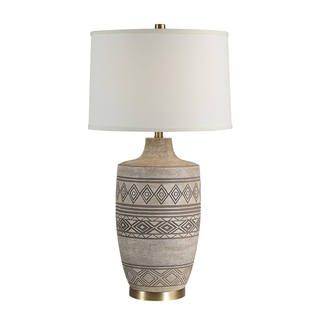 Everren Charlize 30.5" Height Table Lamp - Beige With Wash