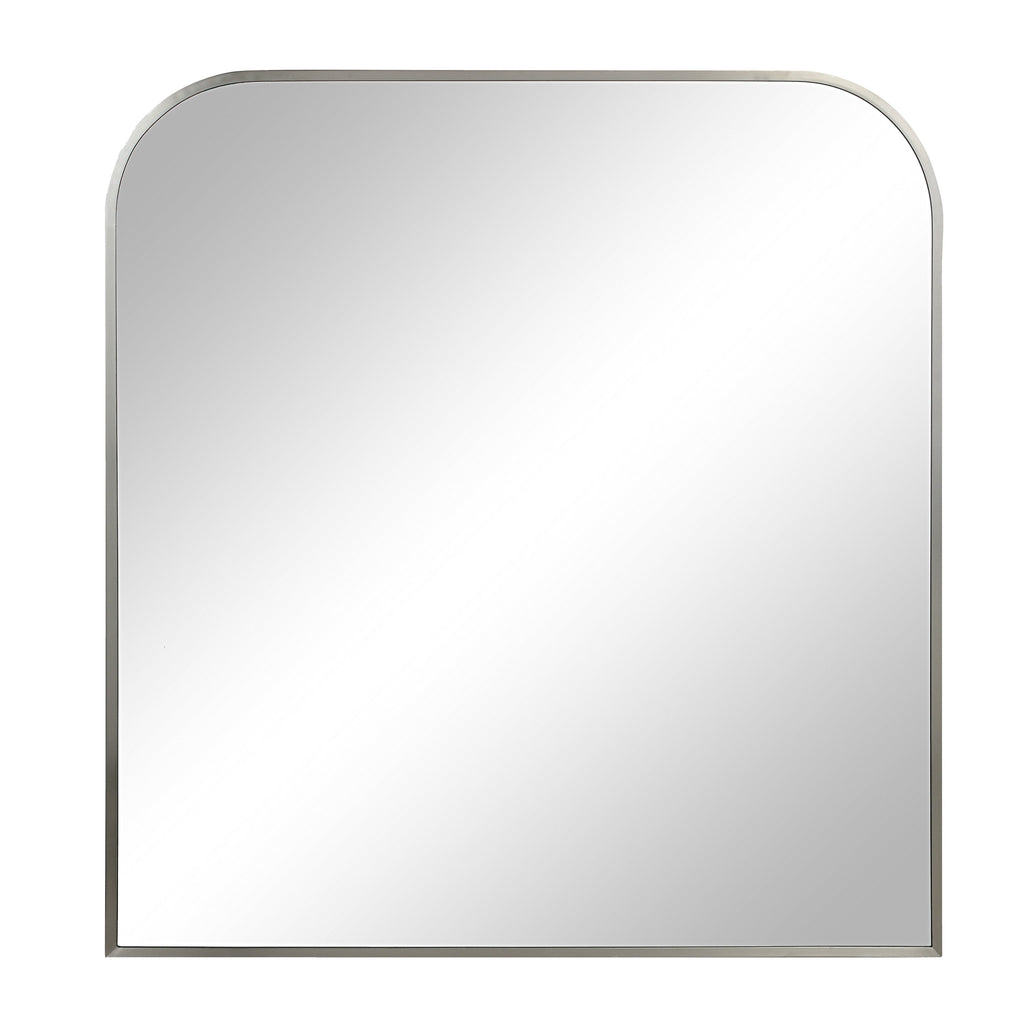 Renwil Salma 40" H x 38" W Wall Mirror - Grey
