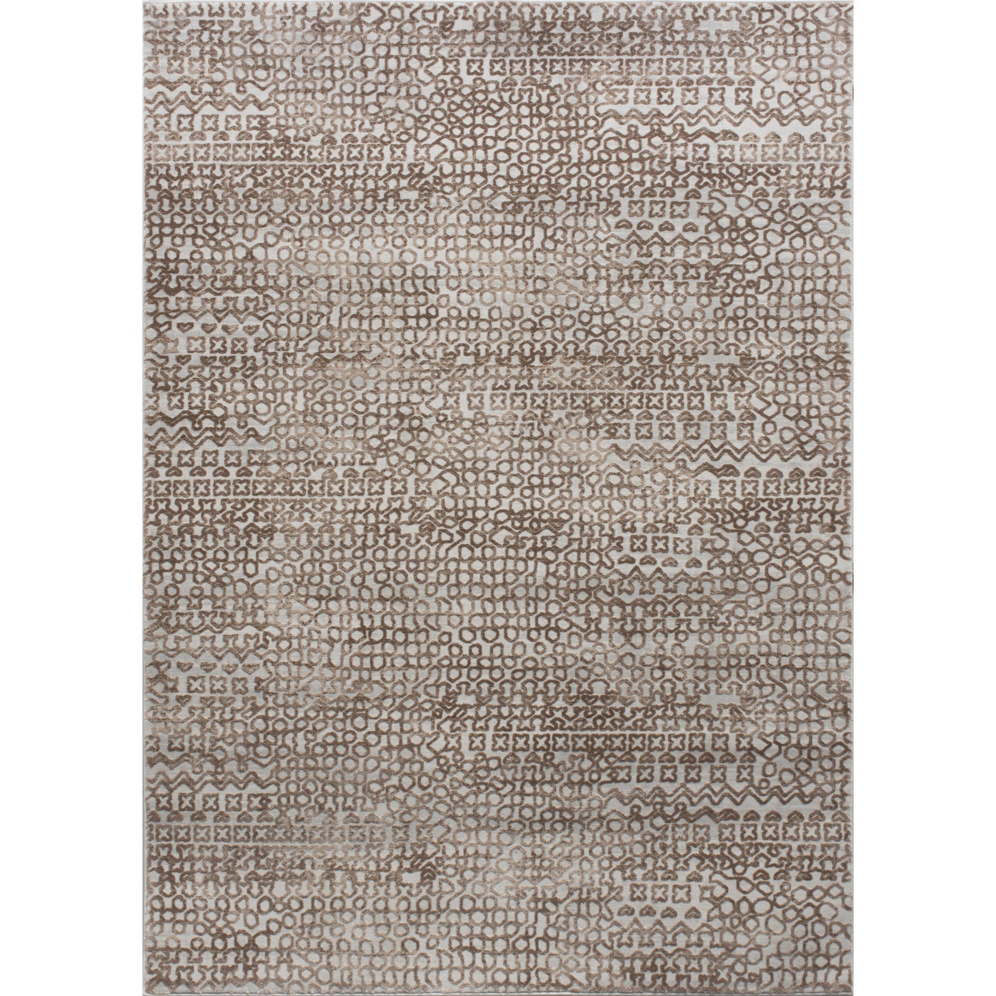 Renwil Ariella 5' x 7' Power Loomed Indoor Rug - Brown