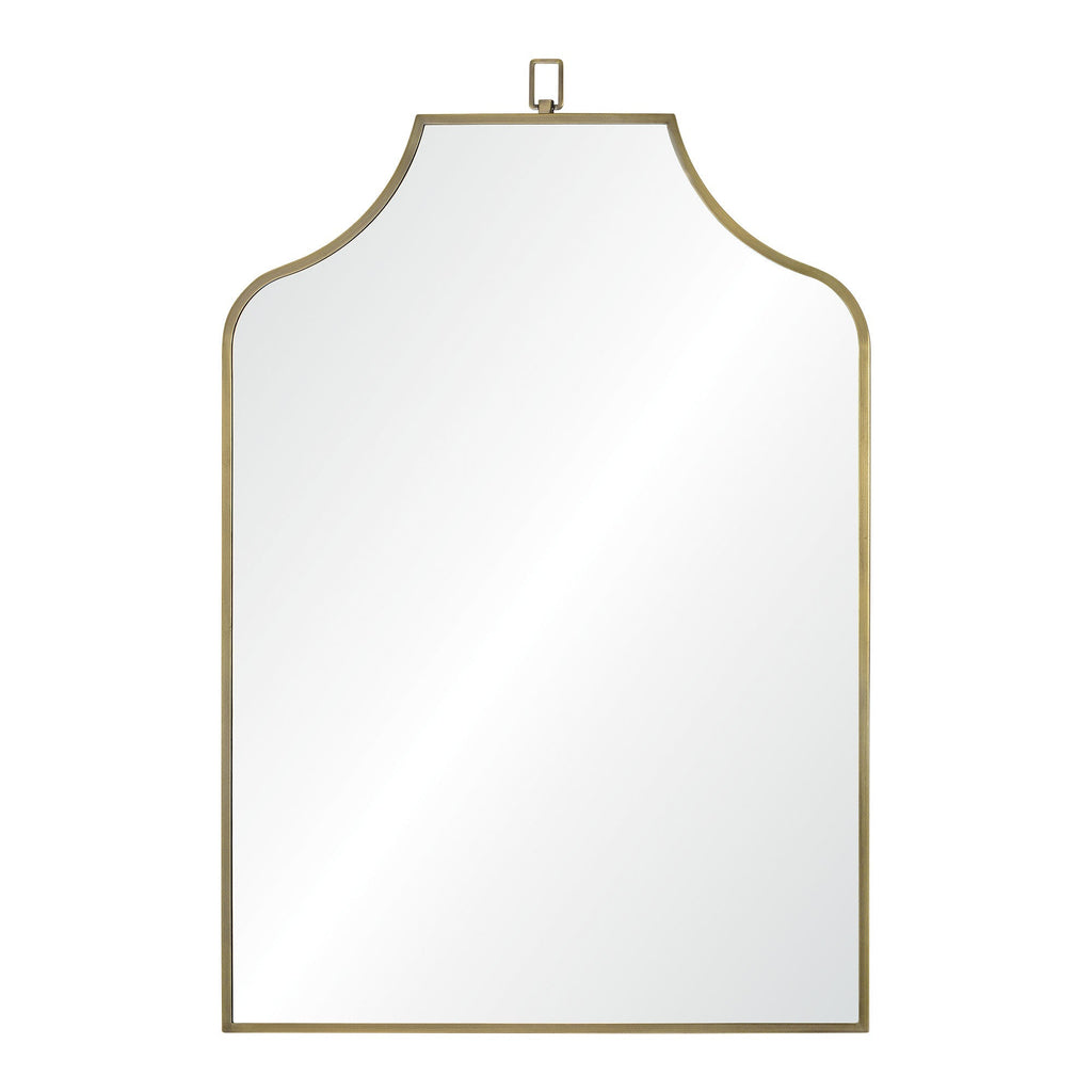 Renwil Calliope 45" Tall Irregular Wall Mirror - Yellow