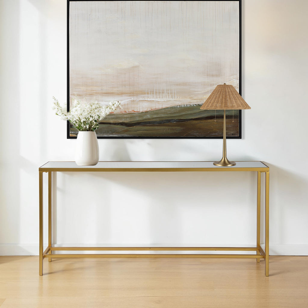 Renwil Havana Indoor Iron Table - Gold