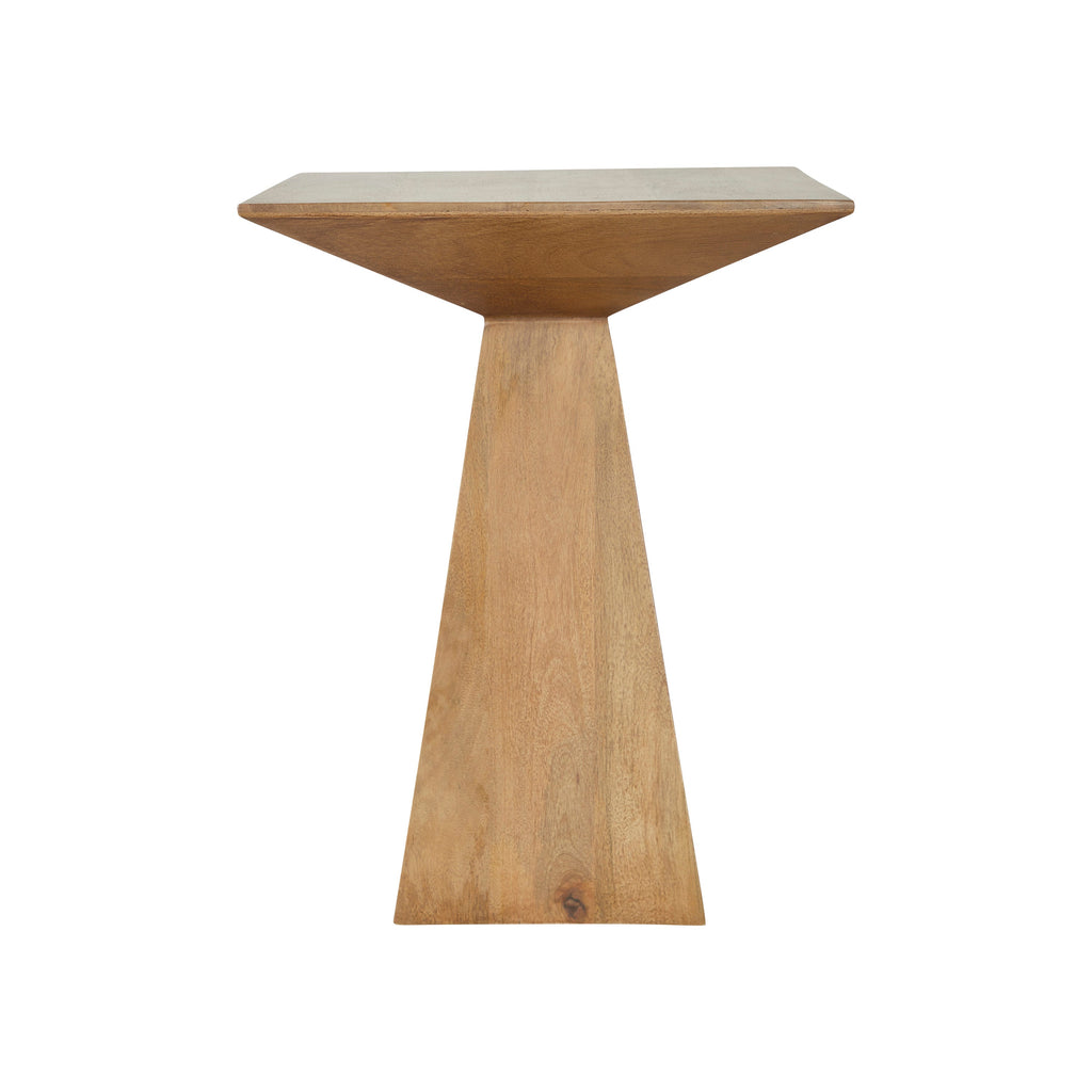 Renwil Garnett Indoor Mango Wood Side Table - Light Brown