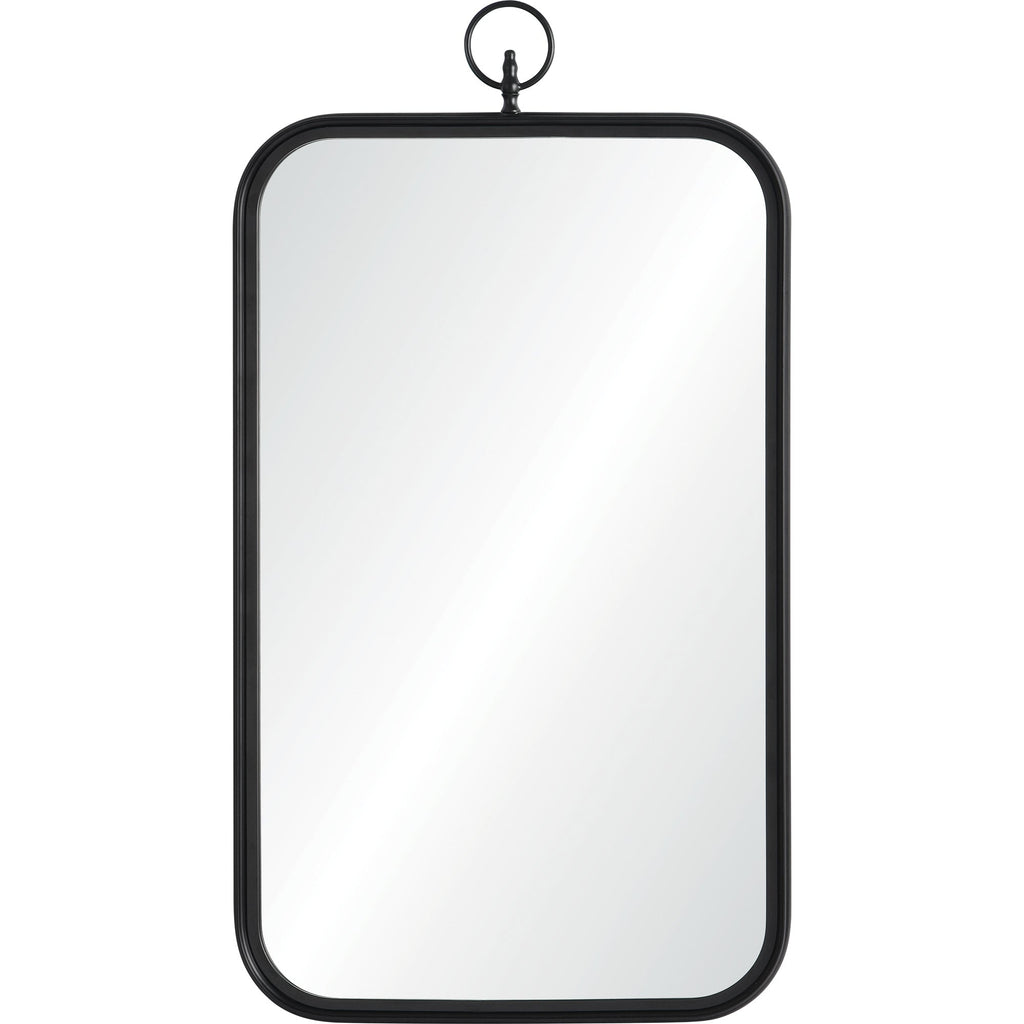 Renwil Priscilla 39.5" Tall Rectangle Wall Mirror - Black