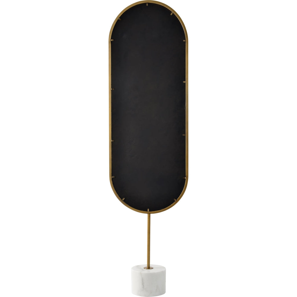 Renwil Taio 70" Tall Oval Wall Mirror - Yellow