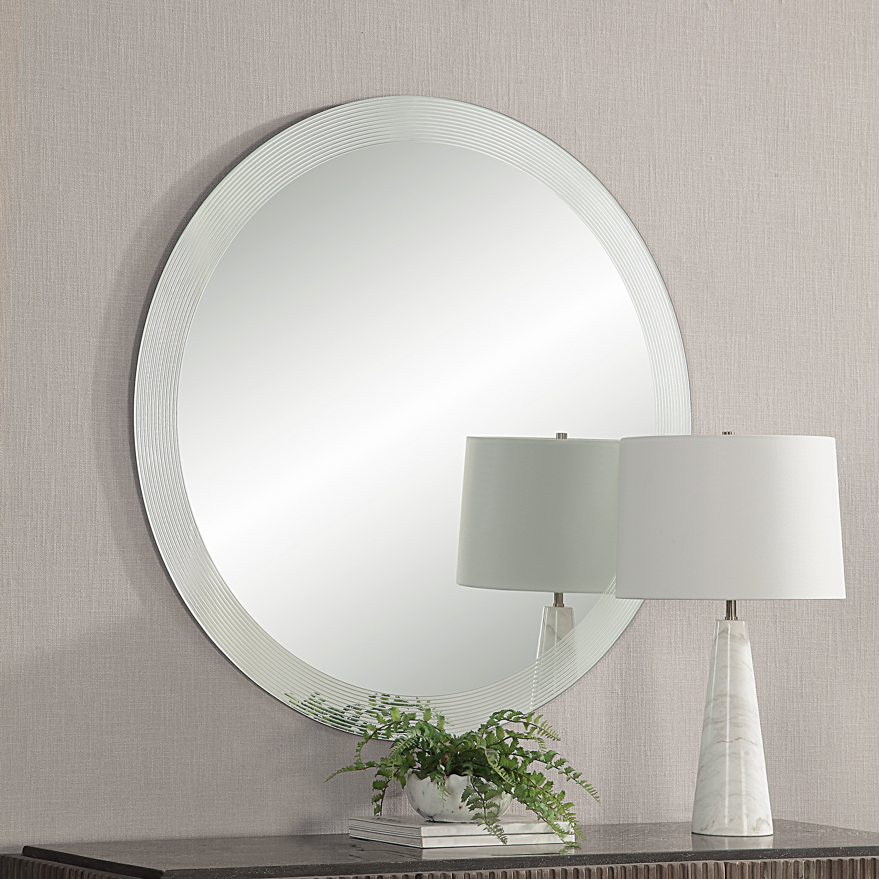 Renwil Osorno 40" Tall Round Mirror