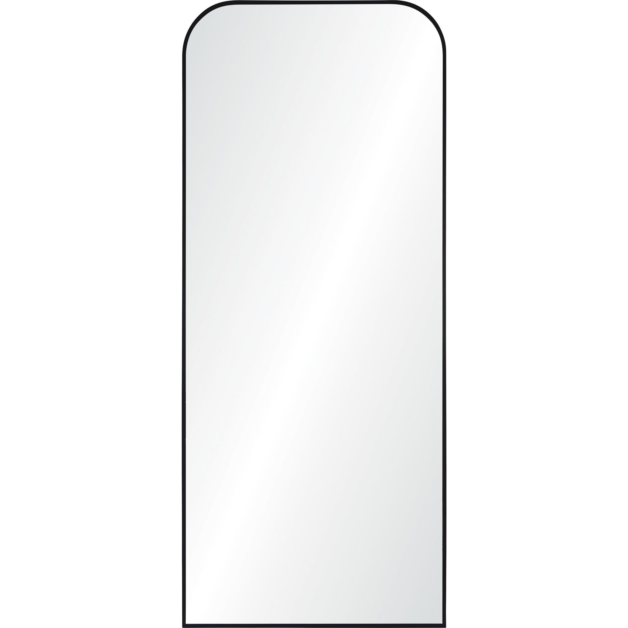 Renwil Mandret 72" Tall Irregular Full Length Mirror - Black