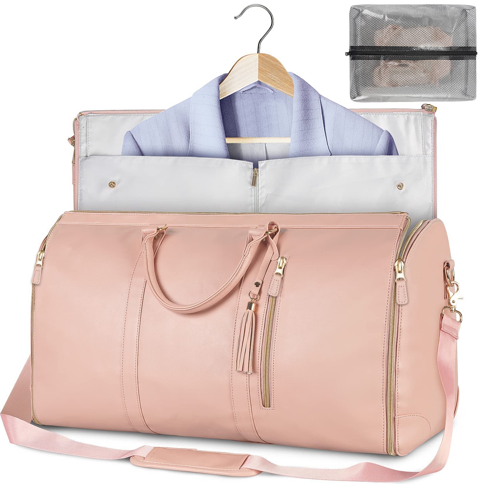 👜 Large Travel Duffle Bag – Waterproof Folding Suit & Clothes Tote
